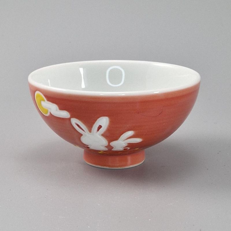 Ciotola piccola in ceramica giapponese - AKA USAGI