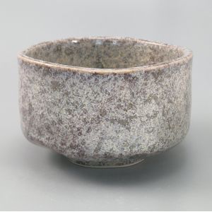 Black ceramic bowl for tea ceremony - SUTONGURE