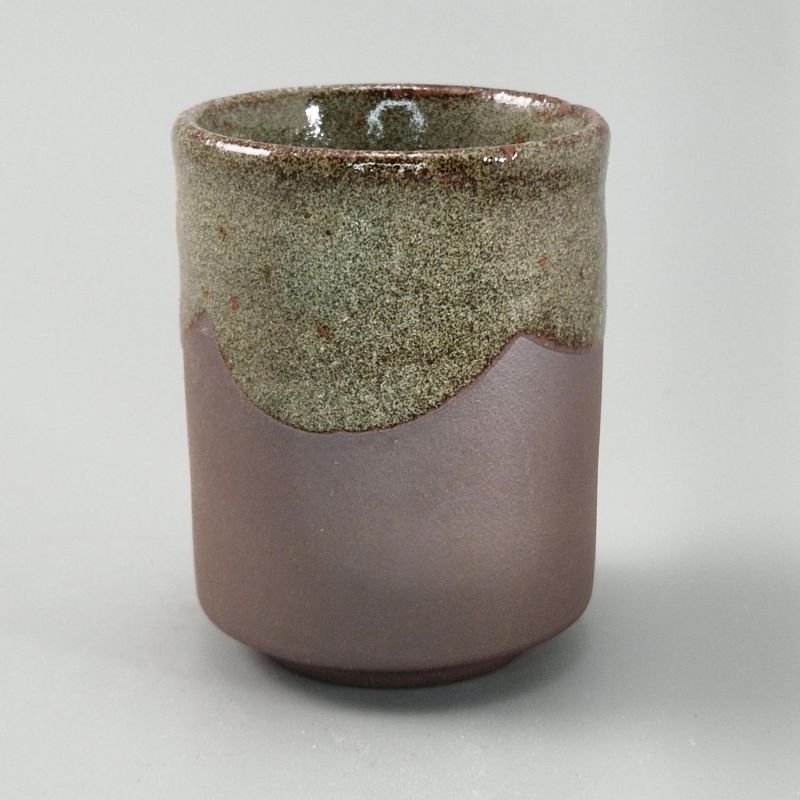 japanese black and grey teacup in ceramic KARATSU