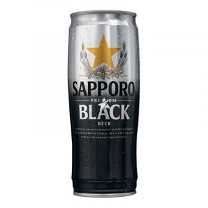 Japanisches Bier SAPPORO in der Dose - SAPPORO PREMIUM BLACK CAN 650ML