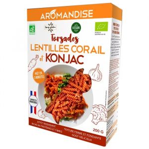 Konjac tagliatelle and organic rice, 150g