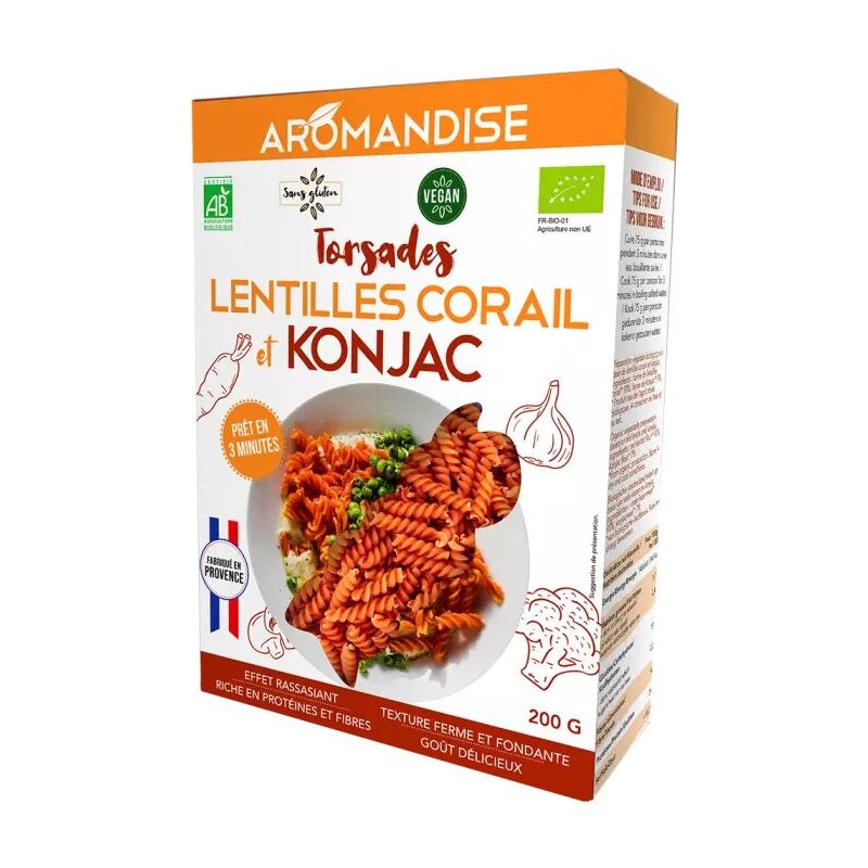 Konjak-Tagliatelle und Bio-Reis, 150g