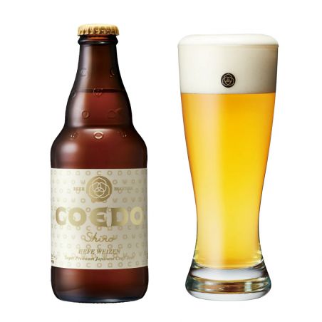 Bière japonaise Coedo Shiro en bouteille - COEDO SHIRO 333ML