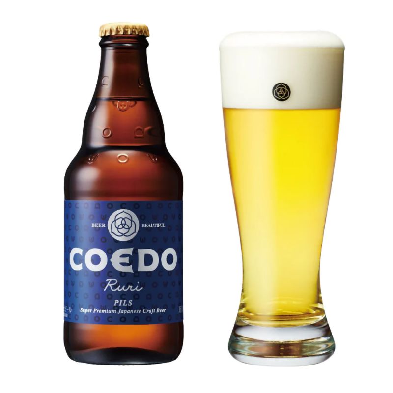 Coedo RURI Cerveza japonesa en botella - COEDO RURI 333ML