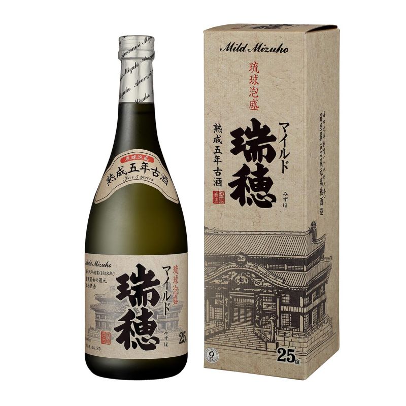 Alcool di riso di Okinawa 5 anni - MILD MIZUHO