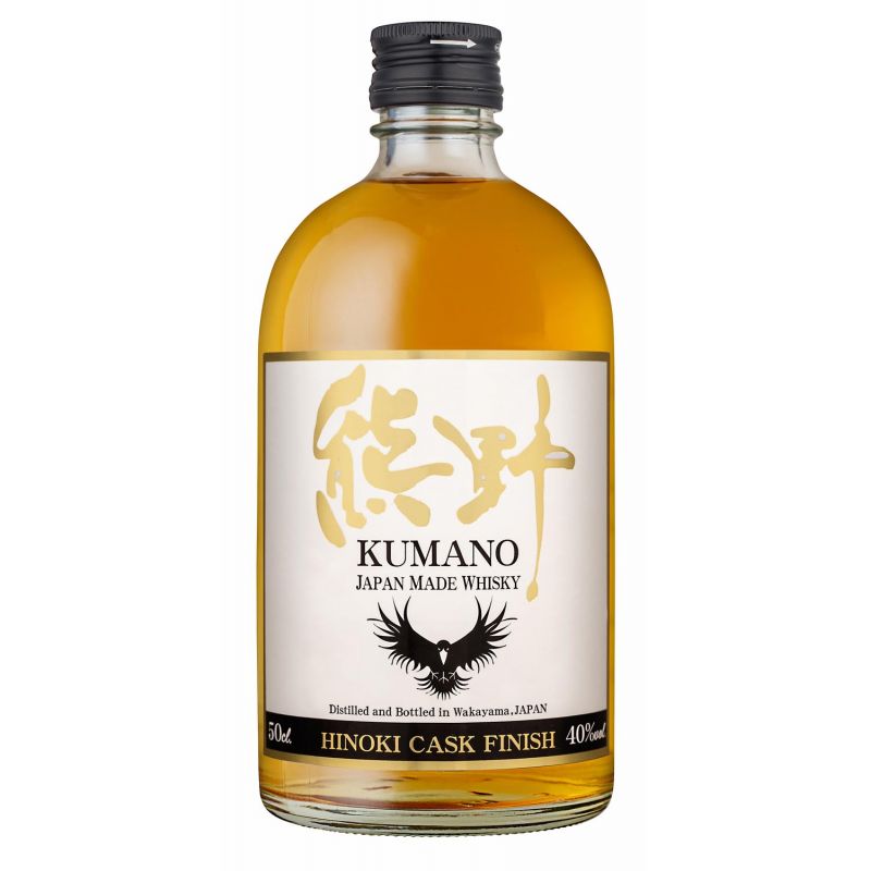 Whisky di malto miscelato giapponese rifinito in botti di hinoki - KUMANO HINOKI CASK FINISH