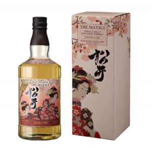 Japanese single malt whiskey - THE MATSUI SINGLE CASK SAKURA CASK