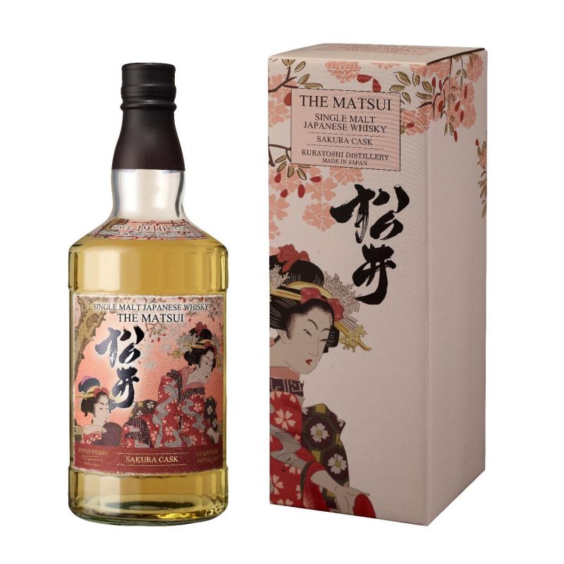 Whisky japonés de pura malta - THE MATSUI SINGLE CASK SAKURA CASK