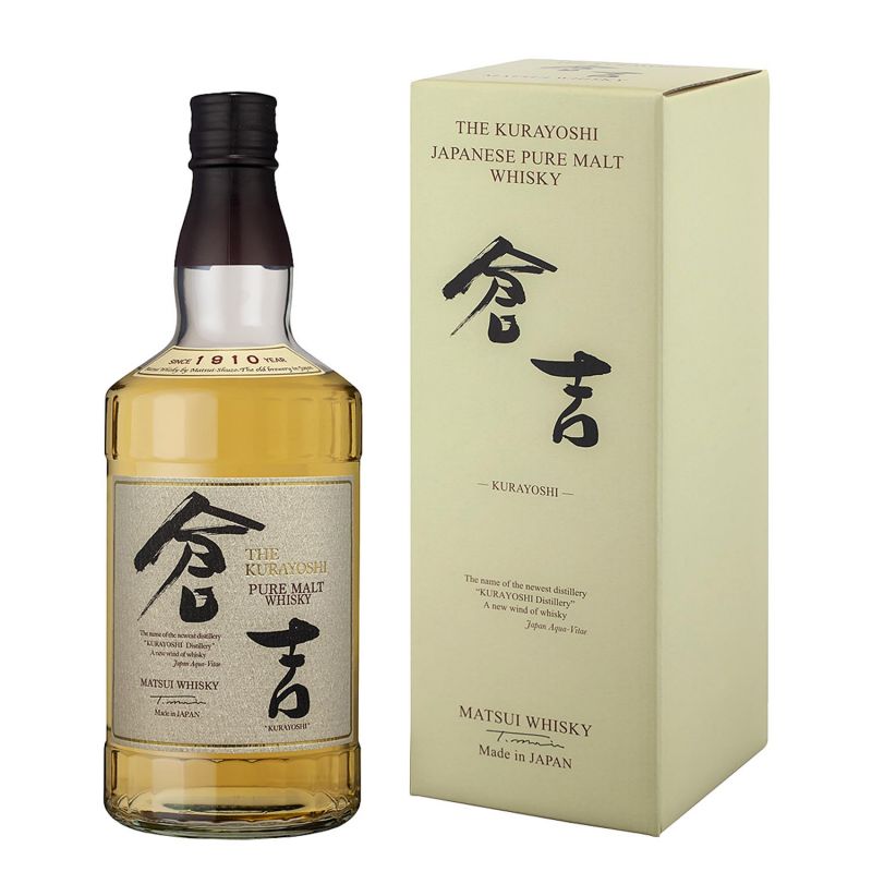 Whisky japonés de malta pura - THE KURAYOSHI