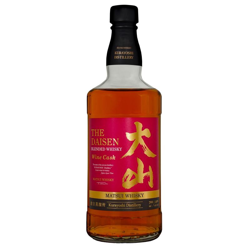 Barriles de vino tinto mezclado con whisky japonés - THE DAISEN BLENDED WINE CASK
