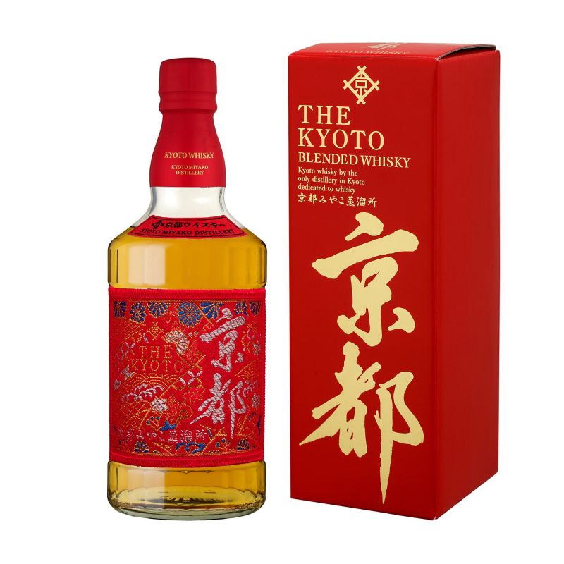 Cintura rossa di whisky giapponese -KYOTO WHISKY NISHIJINORI AKAOBI