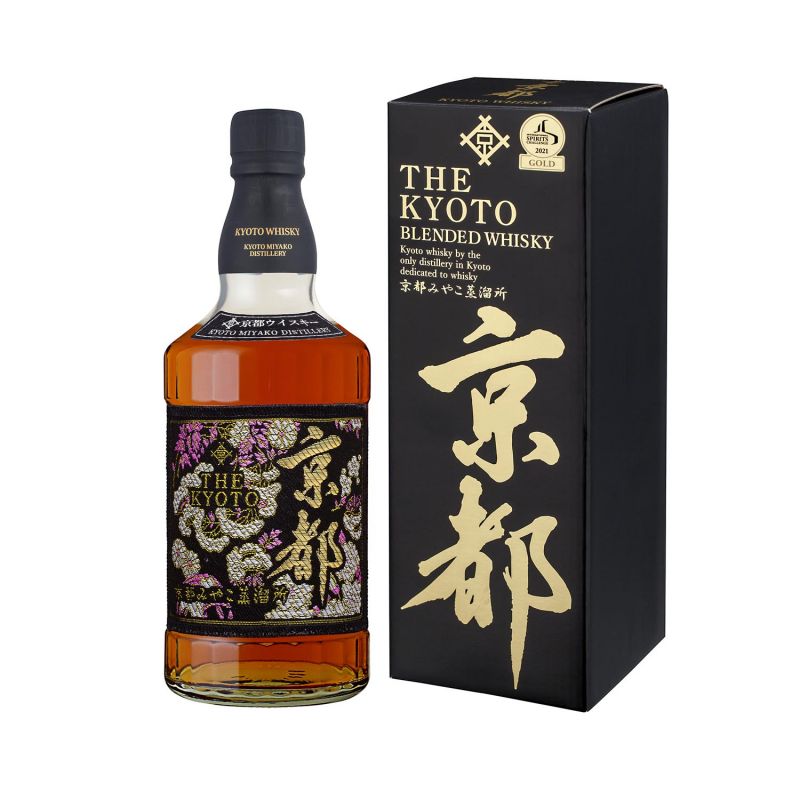 Whisky giapponese Cintura nera -KYOTO WHISKY NISHIJIN ORI KUROOBI