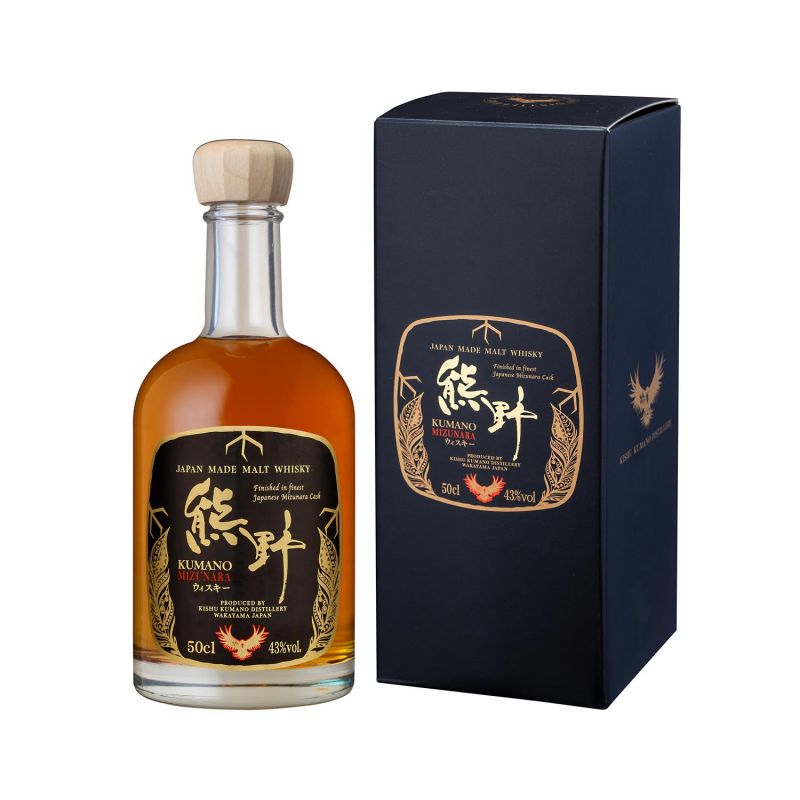 Whisky japonais Blended malt finition en fût de Mizunara- KUMANO MIZUNARA CASK