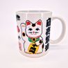 Taza de té de cerámica con asa, MANEKINEKO