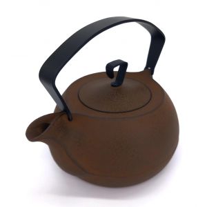 Japanese cast iron kettle, IT-CHUDO, 1.2 L, brown