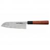 Versatile Samura knife with rosewood handle - Pinku - 17.5cm