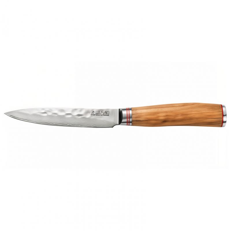 Large multipurpose knife with olive handle - Orivu~ie - 12cm