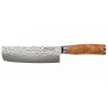 Cuchillo grande para cortar verduras con mango de olivo - Orivu~ie - 17cm