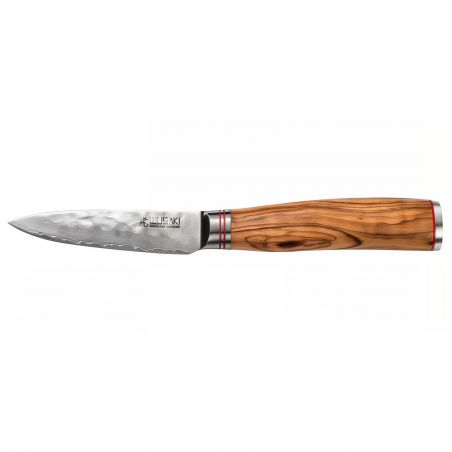 Cuchillo grande para cortar verduras con mango de olivo - Orivu~ie - 9cm