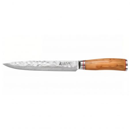 Large carving knife with olive handle - Orivu~ie - 20cm