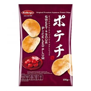 Chips japonaises saveur prunes- UMEBOSHI