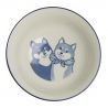 Duo di ciotole per zuppa in ceramica giapponese, rosa e blu - SHIBA INU