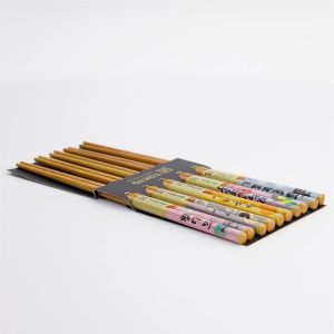 Set de baguettes en bois, 5 coloris Tokyo Design Studio