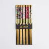 Set of wooden chopsticks, 5 colors Tokyo Design Studio