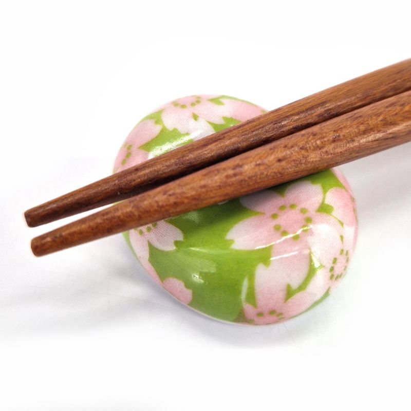 Japanese oval SAKURA chopstick rest