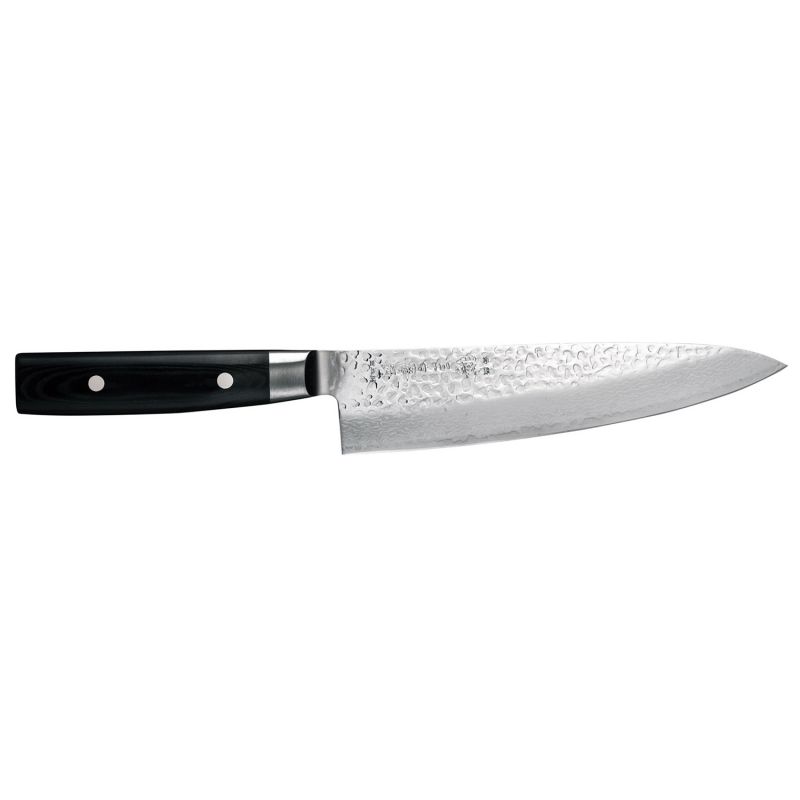 Yaxell Japanese Knife - ZEN - Chef - Damascus 20 cm Micarta Handle