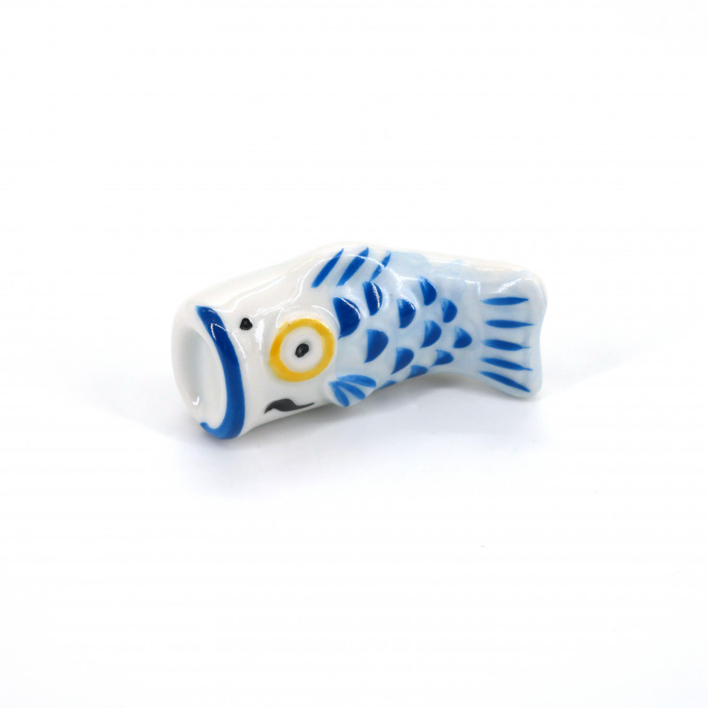 Japanese ceramic chopsticks holder carp, KOI, color choice