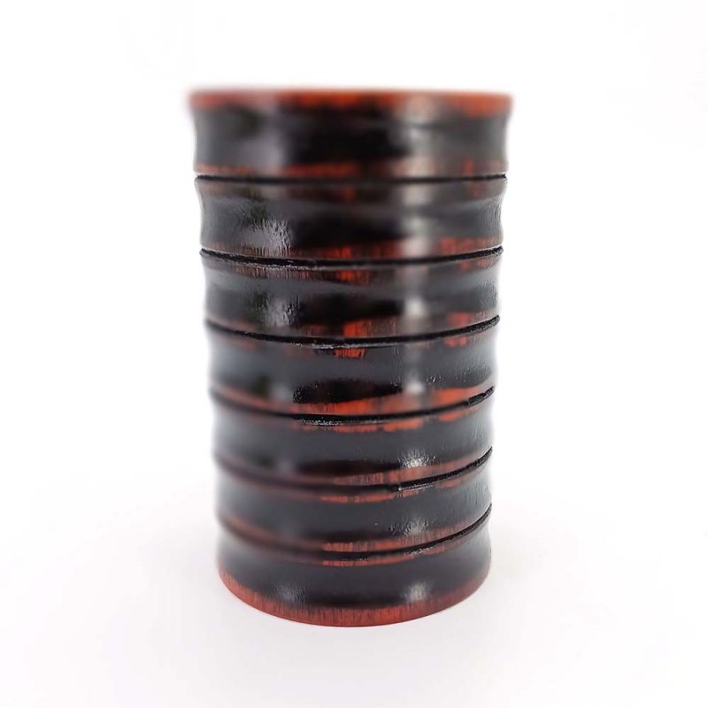 Dark Bamboo Storage Jar - KURAI TAKE