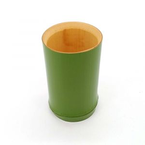 Large Green Bamboo Cup - WAKATAKE