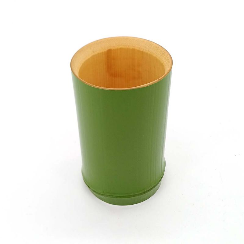 Taza Grande de Bambú Verde - WAKATAKE