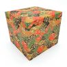 Large Paper Tiered Box - Jūbako - 3 tiers (sandanjū) - MIDORI AKA KURO