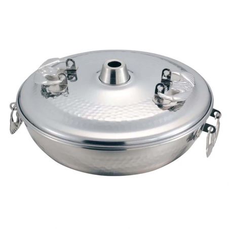 Japanese steel fondue pot SHABU PAN 26cm