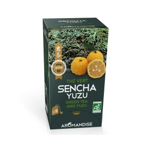 Bio Sencha und Yuzu Grüntee im Teebeutel - SENCHA YUZU