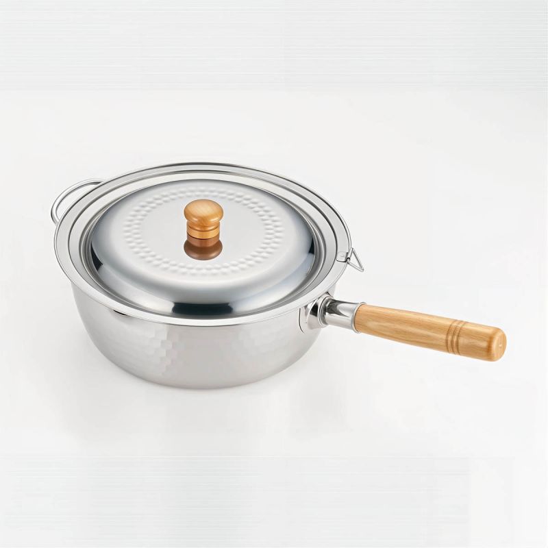 Lid for stainless steel saucepan, YOSHIKAWA YUKIHIRA, size of your choice