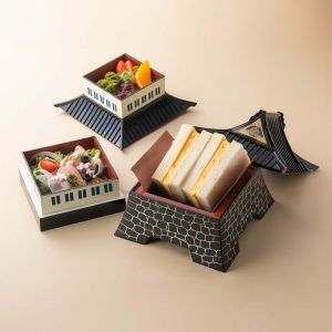 Large lunch box - jyubako, SHIRO, medieval castle MATSUE