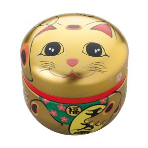 Portatè giapponese in metallo dorato, MANEKINEKO, 150 g