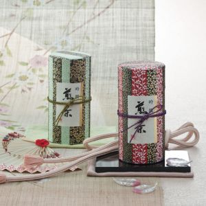 Caja de té rojo japonés de papel washi, SAKURA, 200 g