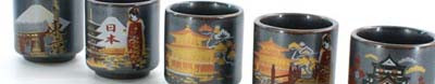 Japanese cup sets